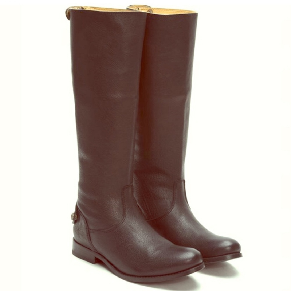 Frye Melissa Button Back Zip Boots